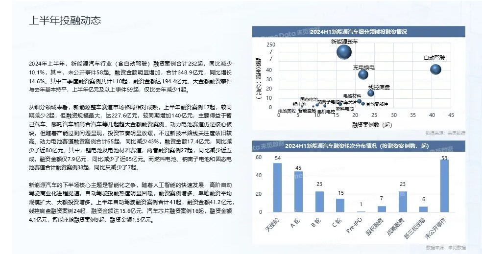 2024上半年新能源汽车市场